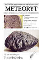 Meteoryt 3/2014 - 20 lat meteorytu Baszkwka