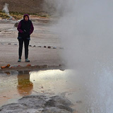 Gejzery El Tatio, Chile (wyprawa na cakowite zamienie Soca, Chile 2019)