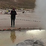 Gejzery El Tatio, Chile (wyprawa na cakowite zamienie Soca, Chile 2019)