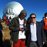 La Silla, Dyrektor Generalny ESO Xavier Barcons (wyprawa na całkowite zaćmienie Słońca, Chile 2019)