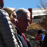 La Silla, Prezydent Chile Sebastin Piñera (wyprawa na cakowite zamienie Soca, Chile 2019)