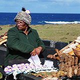 Ahu Akahanga (Hanga Tetenga), Wyspa Wielkanocna, Rapa Nui (wyprawa na cakowite zamienie Soca, Chile 2019)