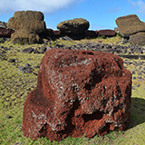 Ahu Akahanga (Hanga Tetenga), Wyspa Wielkanocna, Rapa Nui (wyprawa na cakowite zamienie Soca, Chile 2019)