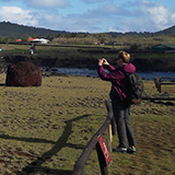 Ahu Hanga Te'e, Wyspa Wielkanocna, Rapa Nui (wyprawa na cakowite zamienie Soca, Chile 2019)