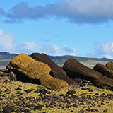 Ahu Hanga Te'e, Wyspa Wielkanocna, Rapa Nui (wyprawa na cakowite zamienie Soca, Chile 2019)