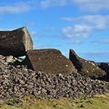 Ahu Oroi, Wyspa Wielkanocna, Rapa Nui (wyprawa na cakowite zamienie Soca, Chile 2019)