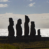 Ahu Tahai, Wyspa Wielkanocna, Rapa Nui (wyprawa na całkowite zaćmienie Słońca, Chile 2019)