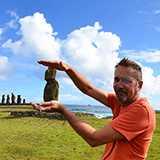 Ahu Tahai, Wyspa Wielkanocna, Rapa Nui (wyprawa na cakowite zamienie Soca, Chile 2019)