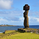 Ahu Tahai, Wyspa Wielkanocna, Rapa Nui (wyprawa na cakowite zamienie Soca, Chile 2019)