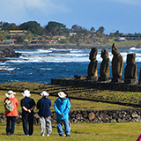 Ahu Tahai, Wyspa Wielkanocna, Rapa Nui (wyprawa na cakowite zamienie Soca, Chile 2019)