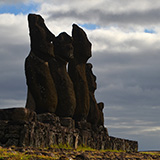 Ahu Tahai, Wyspa Wielkanocna, Rapa Nui (wyprawa na cakowite zamienie Soca, Chile 2019)