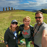 Ahu Tahai, Wyspa Wielkanocna, Rapa Nui (wyprawa na cakowite zamienie Soca, Chile 2019)