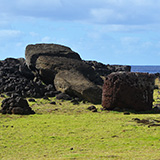 Ahu Te Pito Kura, Wyspa Wielkanocna, Rapa Nui (wyprawa na cakowite zamienie Soca, Chile 2019)