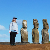 Ahu Tongariki, Wyspa Wielkanocna, Rapa Nui (wyprawa na cakowite zamienie Soca, Chile 2019)