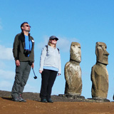 Ahu Tongariki, Wyspa Wielkanocna, Rapa Nui (wyprawa na cakowite zamienie Soca, Chile 2019)