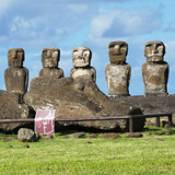 Ahu Tongariki, Wyspa Wielkanocna, Rapa Nui (wyprawa na cakowite zamienie Soca, Chile 2019)