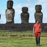 Ahu Tongariki, Wyspa Wielkanocna, Rapa Nui (wyprawa na cakowite zamienie Soca, Chile 2019)