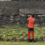 Ahu Tongariki, Wyspa Wielkanocna, Rapa Nui (wyprawa na cakowite zamienie Soca, Chile 2019)