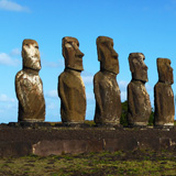 Ahu Tongariki, Wyspa Wielkanocna, Rapa Nui (wyprawa na cakowite zamienie Soca, Chile 2019)