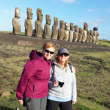 Ahu Tongariki, Wyspa Wielkanocna, Rapa Nui (wyprawa na cakowite zamienie Soca, Chile 2019)