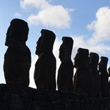 Ahu Tongariki, Wyspa Wielkanocna, Rapa Nui (wyprawa na cakowite zamienie Soca, Chile 2019)