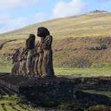 Ahu Tongariki, Wyspa Wielkanocna, Rapa Nui (wyprawa na całkowite zaćmienie Słońca, Chile 2019)
