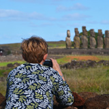 Ahu Tongariki, Wyspa Wielkanocna, Rapa Nui (wyprawa na cakowite zamienie Soca, Chile 2019)