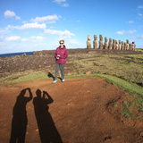 Ahu Tongariki, Wyspa Wielkanocna, Rapa Nui (wyprawa na cakowite zamienie Soca, Chile 2019)