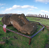 Ahu Tongariki, Wyspa Wielkanocna, Rapa Nui (wyprawa na cakowite zamienie Soca, Chile 2019)