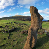 Ahu Tongariki, Wyspa Wielkanocna, Rapa Nui (wyprawa na cakowite zamienie Soca, Chile 2019)