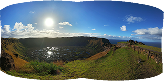 Orongo, Wyspa Wielkanocna, Rapa Nui (wyprawa na całkowite zaćmienie Słońca, Chile 2019)