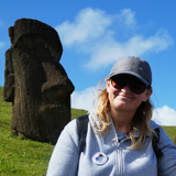 Rano Raraku, Wyspa Wielkanocna, Rapa Nui (wyprawa na cakowite zamienie Soca, Chile 2019)