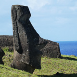 Rano Raraku, Wyspa Wielkanocna, Rapa Nui (wyprawa na cakowite zamienie Soca, Chile 2019)