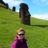 Rano Raraku, Wyspa Wielkanocna, Rapa Nui (wyprawa na cakowite zamienie Soca, Chile 2019)