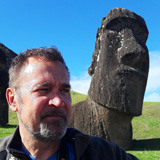 Rano Raraku, Wyspa Wielkanocna, Rapa Nui (wyprawa na cakowite zamienie Soca, Chile 2019)