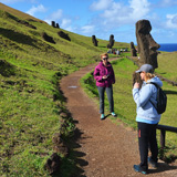 Rano Raraku, Wyspa Wielkanocna, Rapa Nui (wyprawa na cakowite zamienie Soca, Chile 2019)