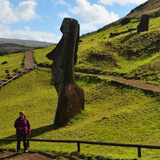 Rano Raraku, Wyspa Wielkanocna, Rapa Nui (wyprawa na cakowite zamienie Soca, Chile 2019)