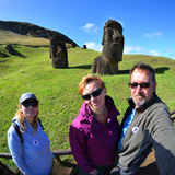 Rano Raraku, Wyspa Wielkanocna, Rapa Nui (wyprawa na cakowite zamienie Soca, Chile 2019)