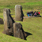 Rano Raraku, Wyspa Wielkanocna, Rapa Nui (wyprawa na cakowite zamienie Soca, Chile 2019)