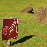 Rano Raraku, Wyspa Wielkanocna, Rapa Nui (wyprawa na cakowite zamienie Soca, Chile 2019)