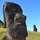 Rano Raraku, Wyspa Wielkanocna, Rapa Nui (wyprawa na cakowite zamienie Soca, Chile 2019)