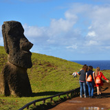 Rano Raraku, Wyspa Wielkanocna, Rapa Nui (wyprawa na cakowite zamienie Soca, Chile 2019)