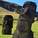 Rano Raraku, Wyspa Wielkanocna, Rapa Nui (wyprawa na cakowite zamienie Soca, Chile 2019)