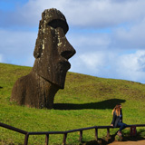 Rano Raraku, Wyspa Wielkanocna, Rapa Nui (wyprawa na cakowite zamienie Soca, Chile 2019)