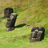 Rano Raraku, Wyspa Wielkanocna, Rapa Nui (wyprawa na cakowite zamienie Soca, Chile 2019)