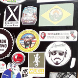 Sticker art (wyprawa na cakowite zamienie Soca, Chile 2019)