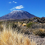 Vulcano Lascar (wyprawa na cakowite zamienie Soca, Chile 2019)