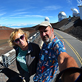 Wadi, Kasia, Woreczko; Mauna Kea Observatories, Hawaii