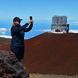 Wadi, Kasia, Woreczko; Mauna Kea Observatories, Hawaii