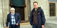 Woreczko with a ″bad″ guard of Sokollu Mehmed Pasha Camii Mosque